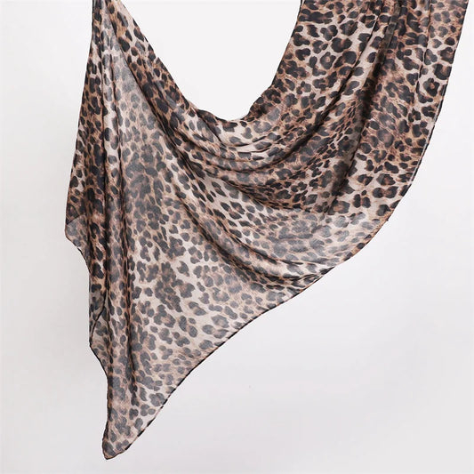 Leopard Print Hijab